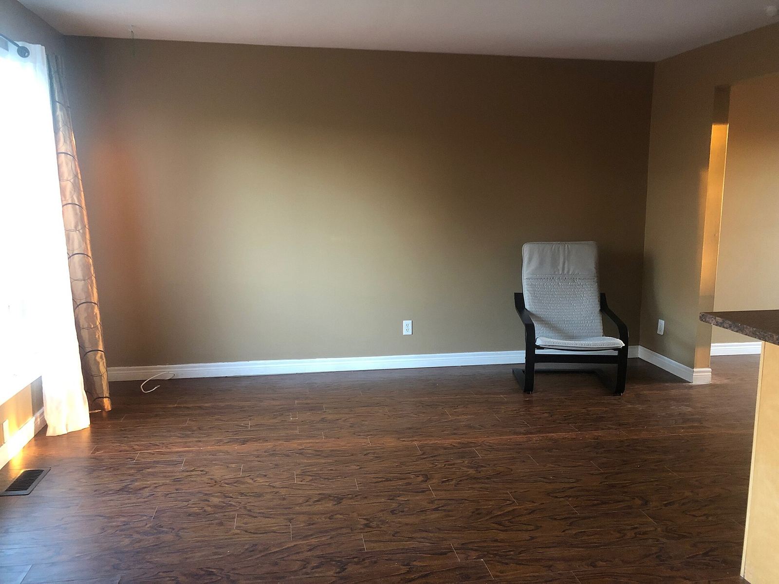 Space left clear for the next tired person to use.